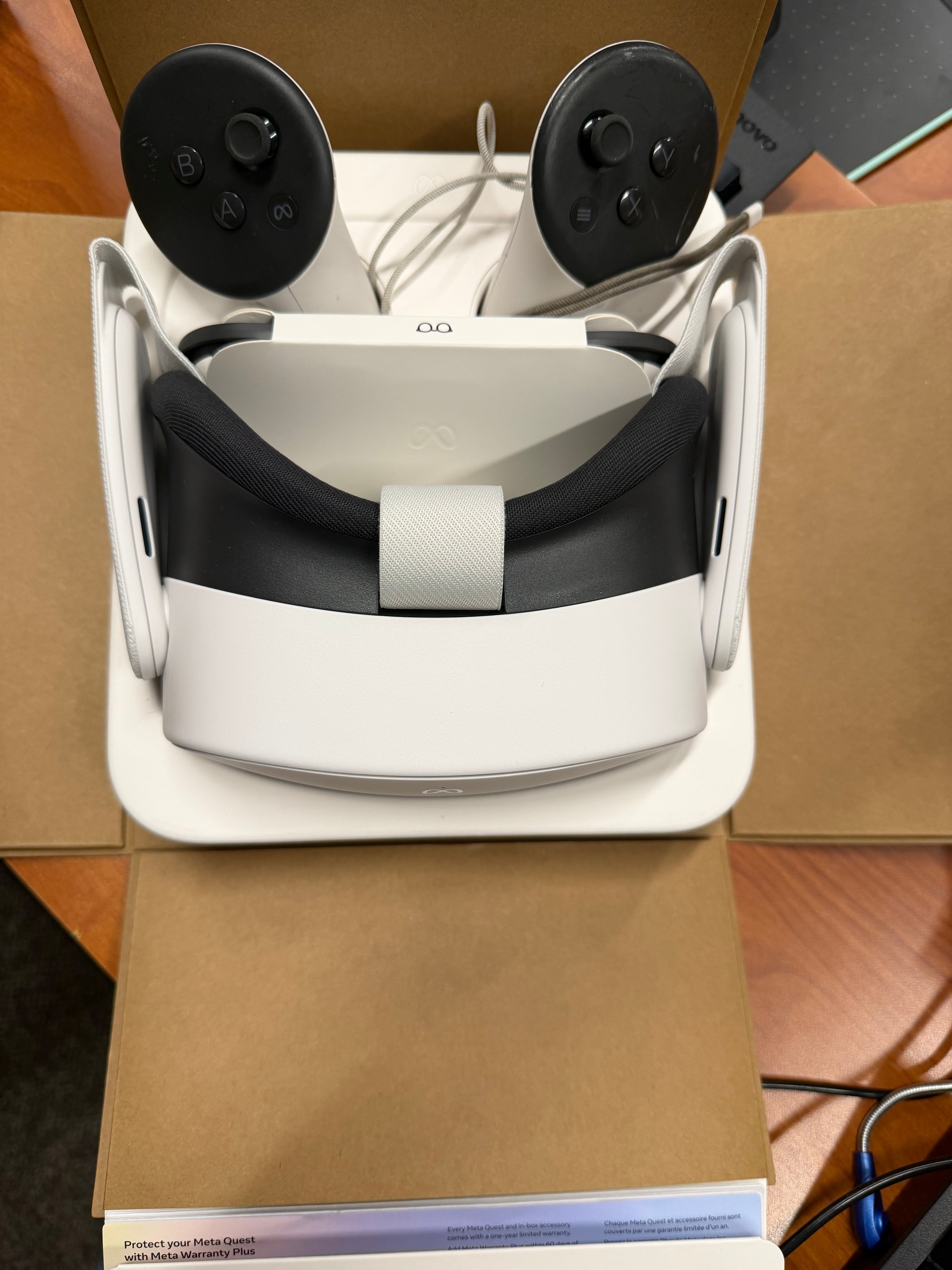 Like New Meta Quest 3S- 128GB Brand New Headset, with 2 Used Controllers