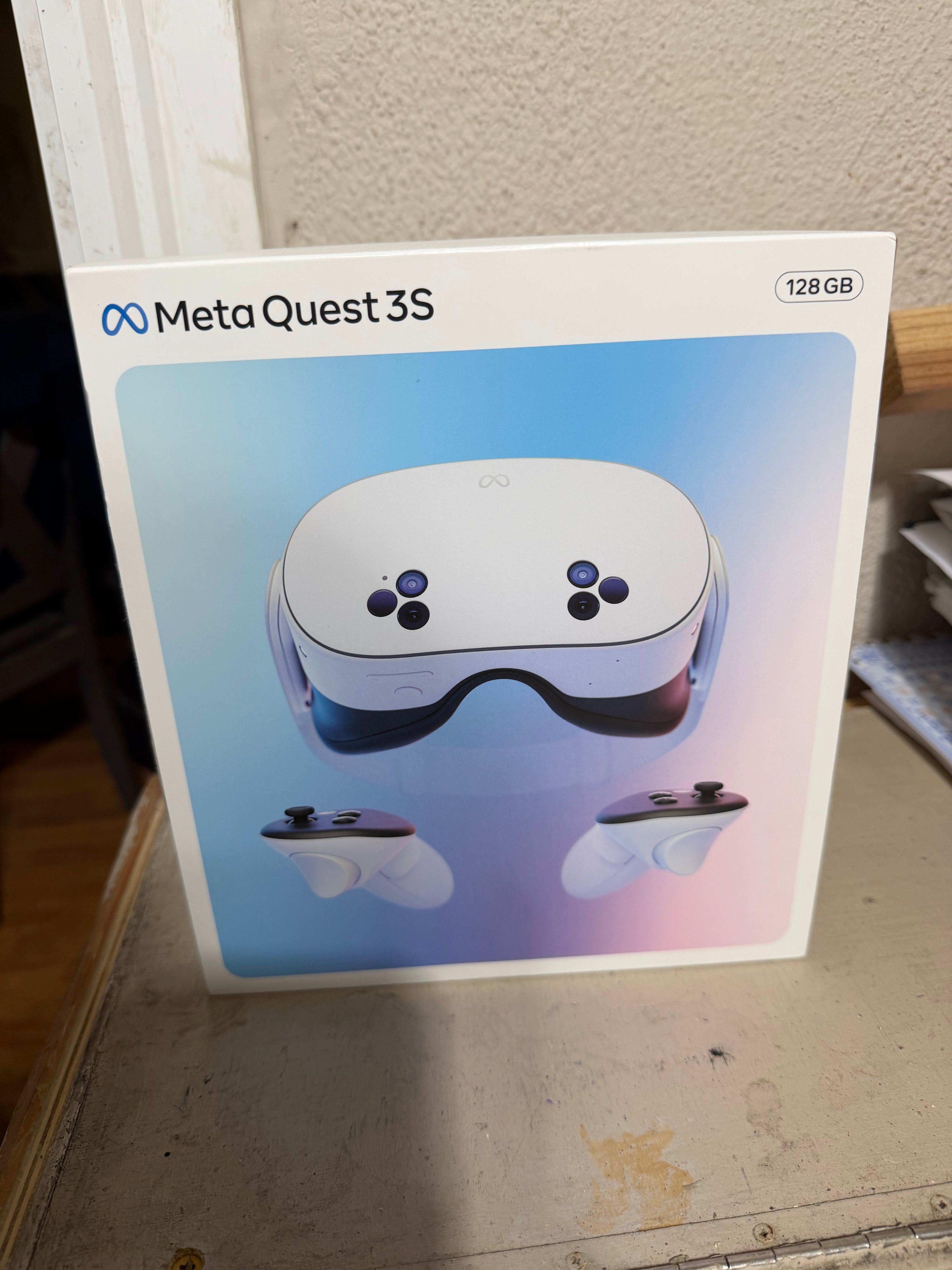 Like New Meta Quest 3S- 128GB Brand New Headset, with 2 Used Controllers